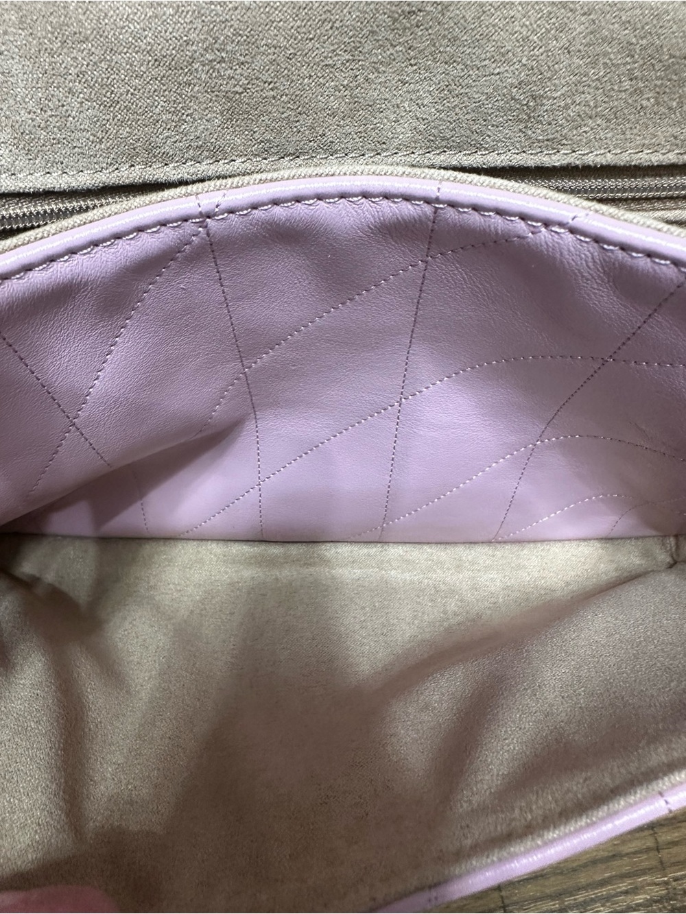 Coach Elodie Quilted Leather Crossbody Bag- Carnation Pink; Style CCZ62 - Picture 8 of 11